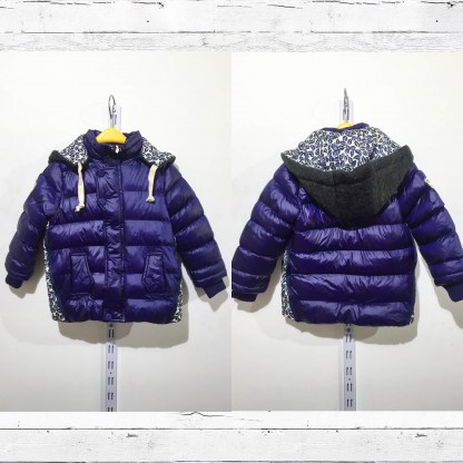 Зимняя куртка для мальчиков фиолетовая